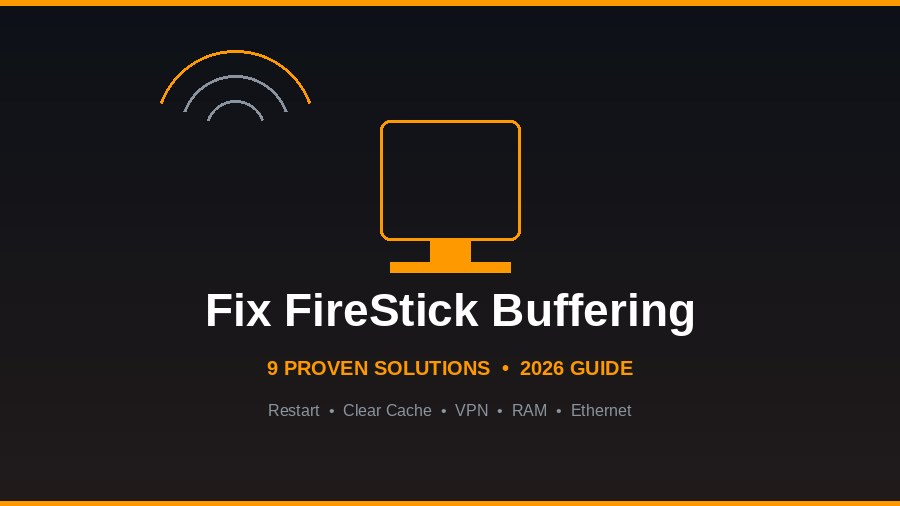 Fix FireStick Buffering 2026 — Complete Guide